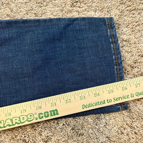 Ella Moss Dark Blue Straight Jeans - Picture 10 of 10